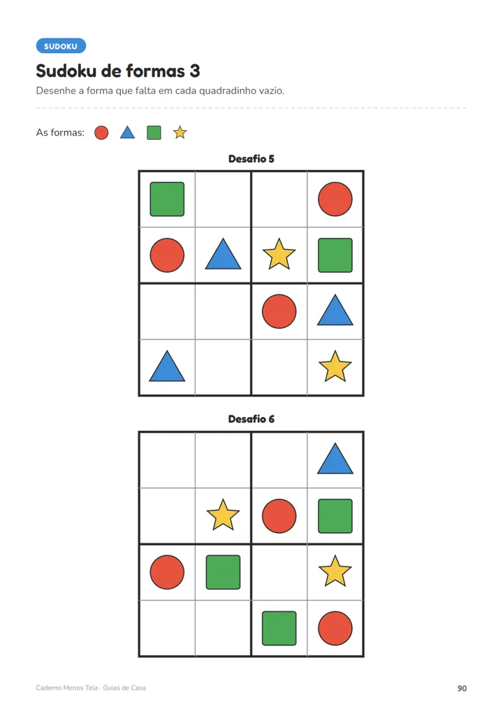 Sudoku de formas